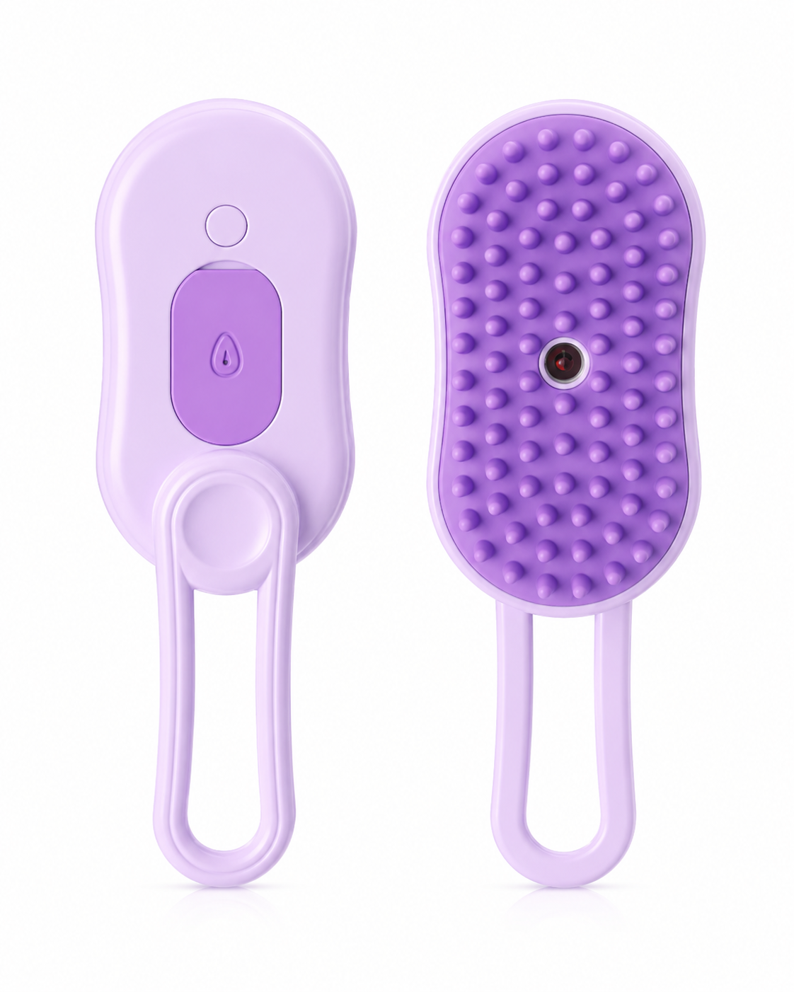 3-in-1 steam pet grooming brush for dogs & cats